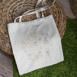 Yılbaşı Temalı Bez Çanta No:2