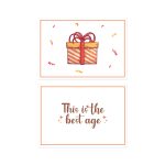 This Is the Best Age Motto Kartı