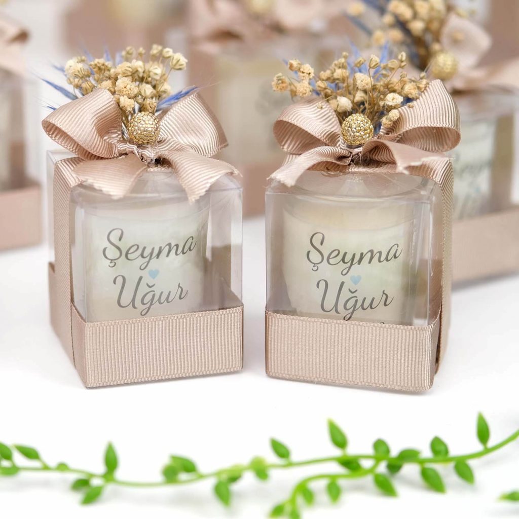 Özel Süslemeli Mum Hediyelik Özel Süslemeli Mum Hediyelik