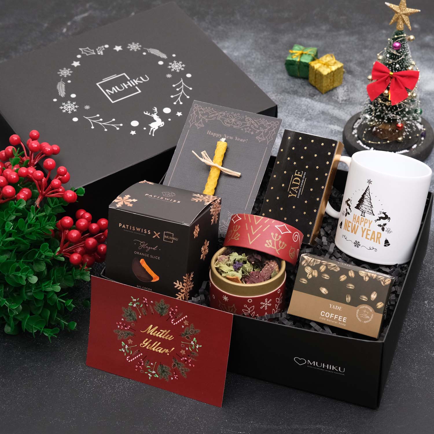 Sürpriz Yılbaşı Hediye Kutusu