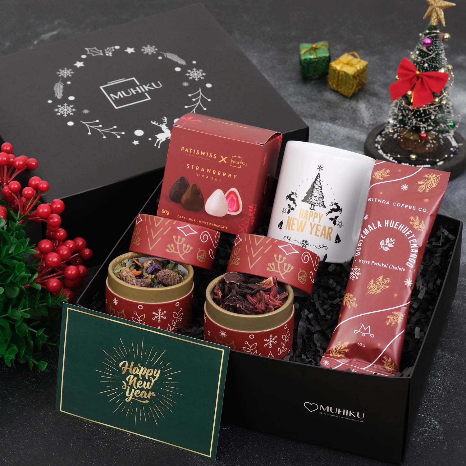 Mutlu Tatlar Yılbaşı Hediye Kutusu
