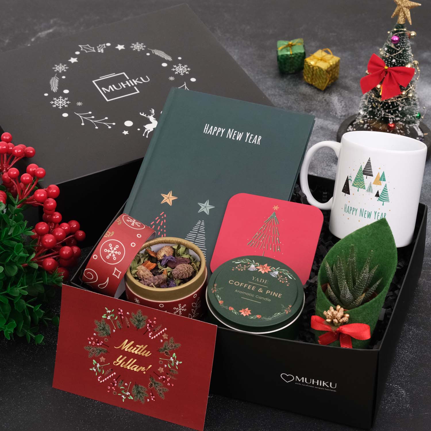 Yeni Yıl Yeni Planlar Hediye Kutusu