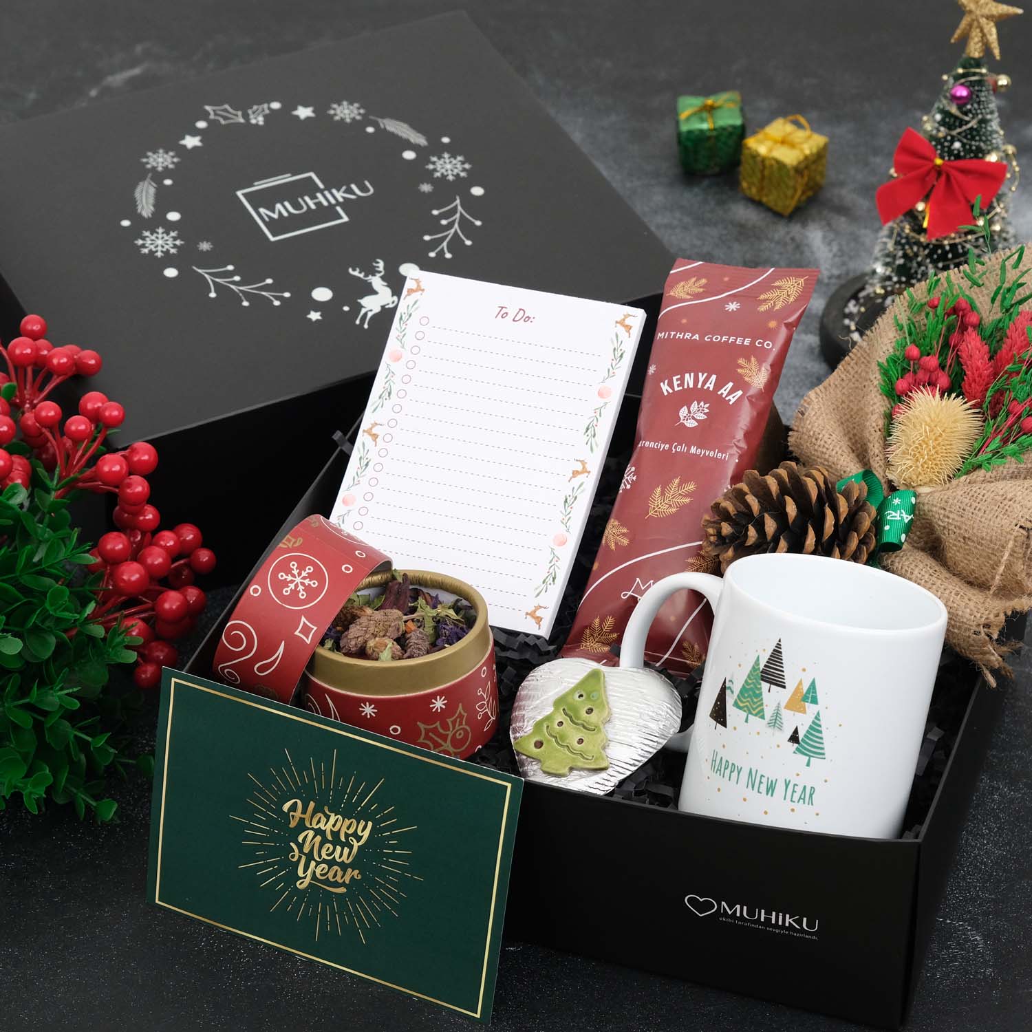 Yılbaşı Heyecanı Hediye Kutusu