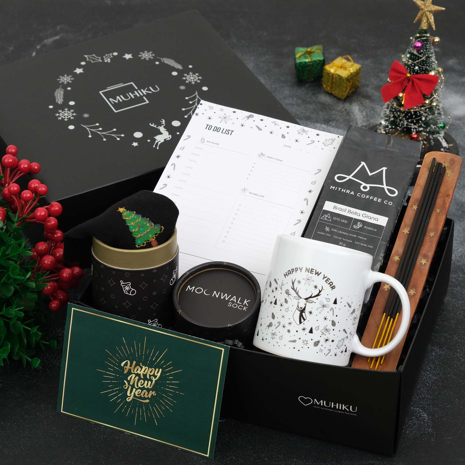 Erkek Arkadaşa Yılbaşı Hediye Kutusu